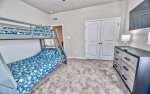 Bedroom 4 twin over double bunk